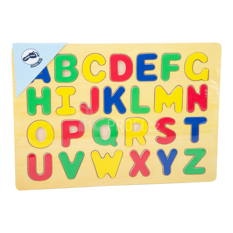 Small Foot Vkládací puzzle abeceda