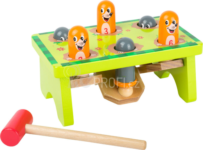 Small Foot Zatloukačka Krtečci - poškozený obal