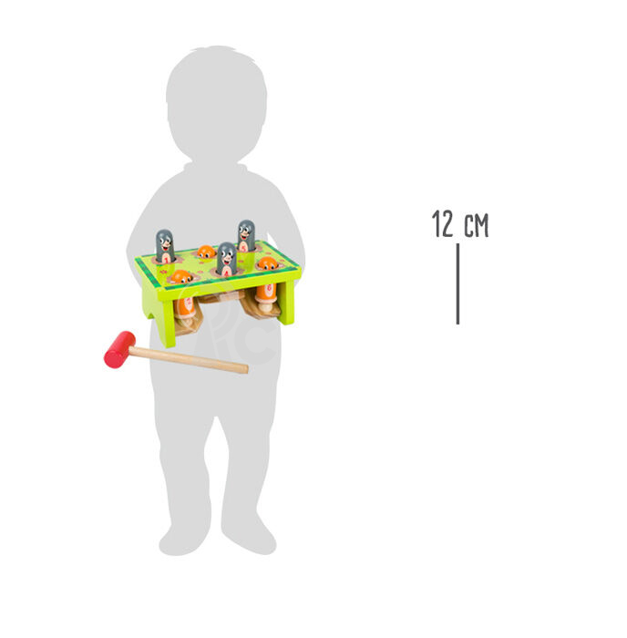Small Foot Zatloukačka Krtečci - poškozený obal