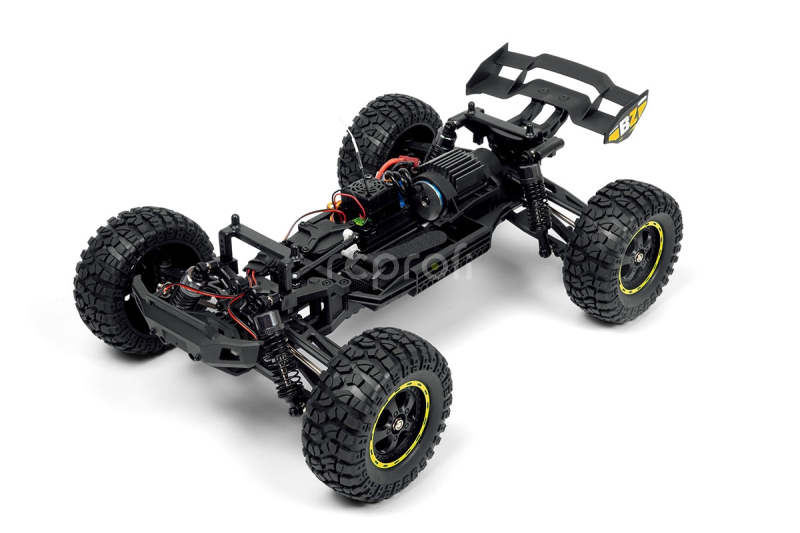 RC auto Smyter DT Turbo 1/12 4WD 3S Brushless, žlutá