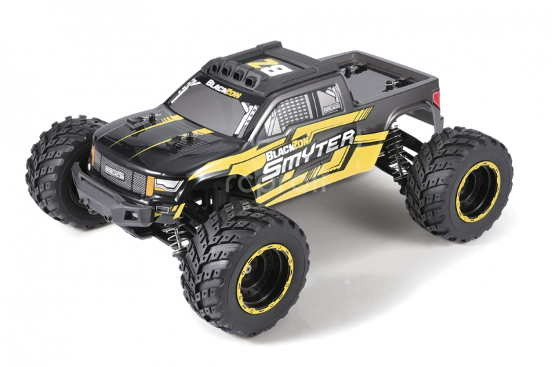 RC auto Smyter MT 1/12 4WD Electric Monster Truck, žlutá
