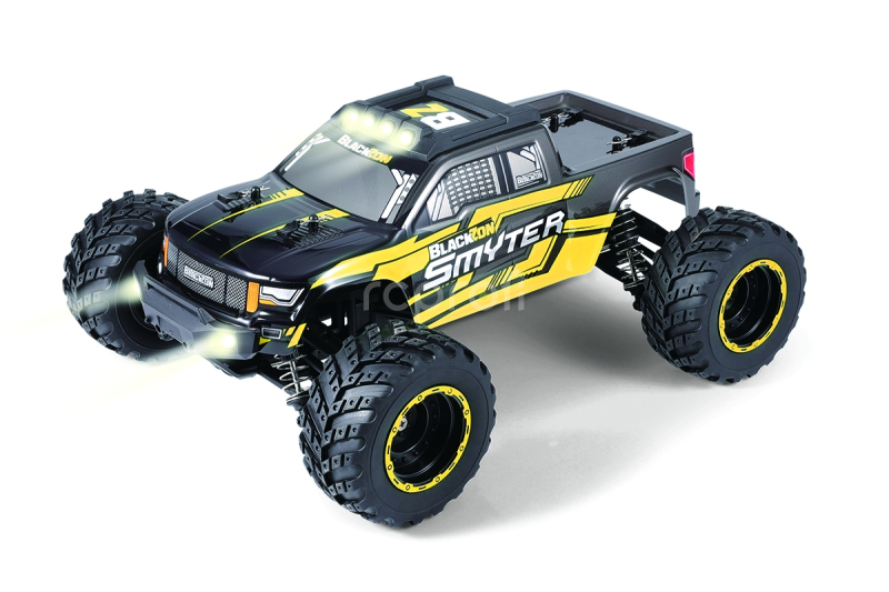 RC auto Smyter MT 1/12 4WD Electric Monster Truck, žlutá