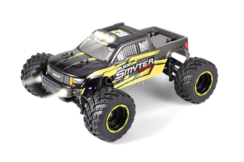 RC auto Smyter MT Turbo 1/12 4WD 3S Brushless, žlutá