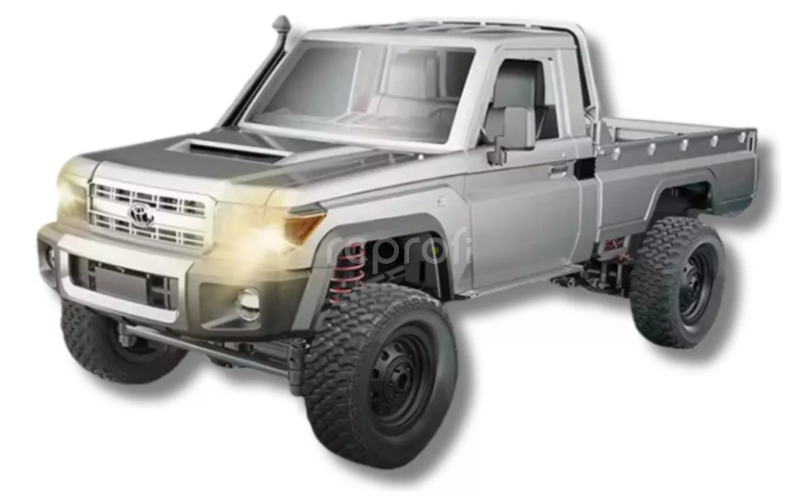 RC auto Land Cruiser Toyota PRO, stříbrná