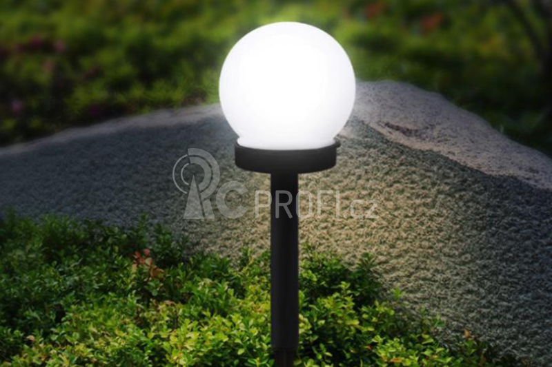 Solar Garden Ball LED Light (3ks)(vč. Aku)