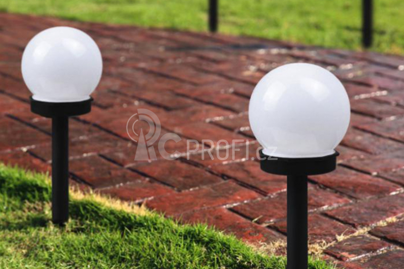 Solar Garden Ball LED Light (3ks)(vč. Aku)