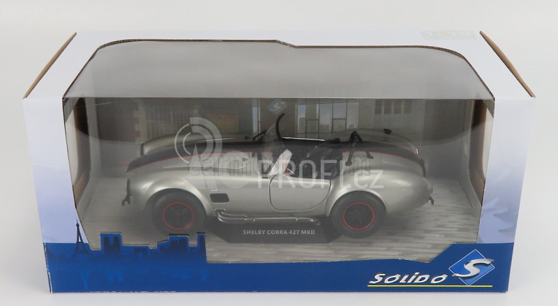Solido Ac cobra Shelby Cobra 427 S/c Mkii Spider 1965 1:18 Silver