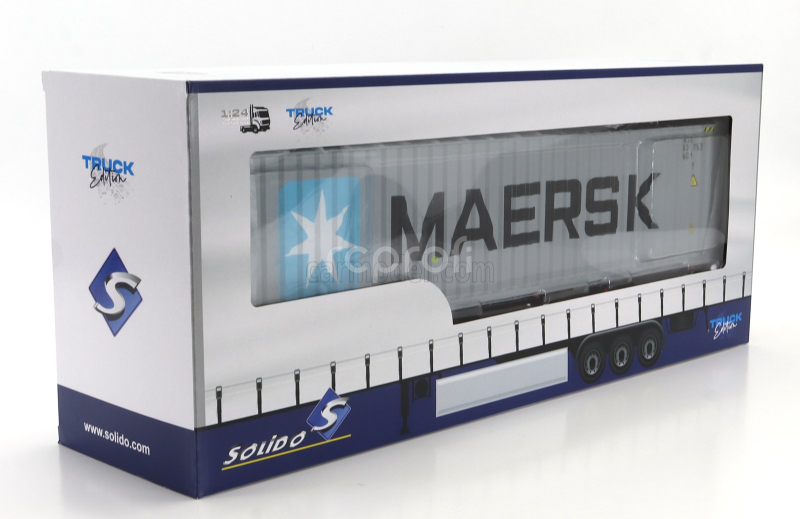 Solido Accessories Container Truck Maersk 1:24 Grey