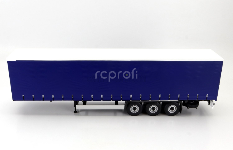 Solido Accessories Trailer For Truck - Rimorchio 1:24 Modrá Bílá
