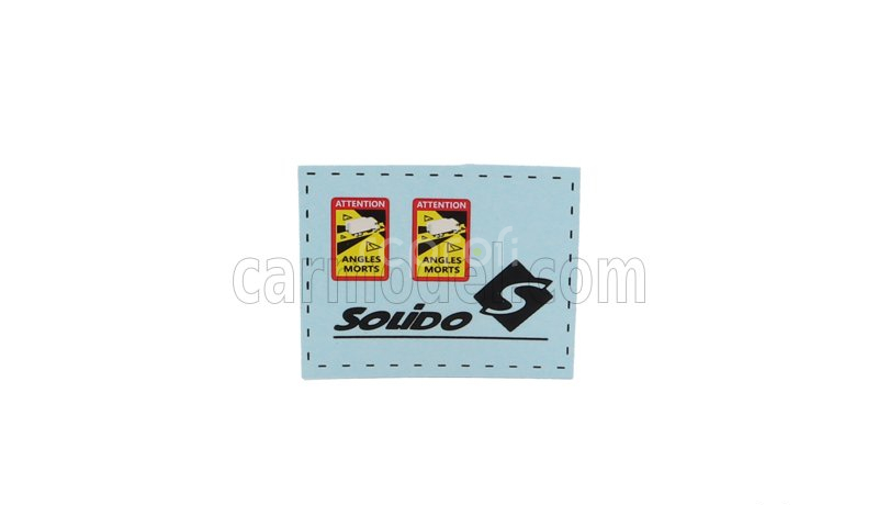 Solido Accessories Trailer For Truck - Rimorchio 1:24 Modrá Bílá