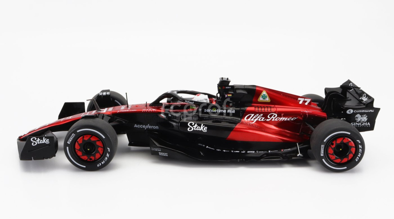 Solido Alfa romeo F1  C43 Team Stake N 77 Canada Gp 2023 Valtteri Bottas 1:18 Černá Červená