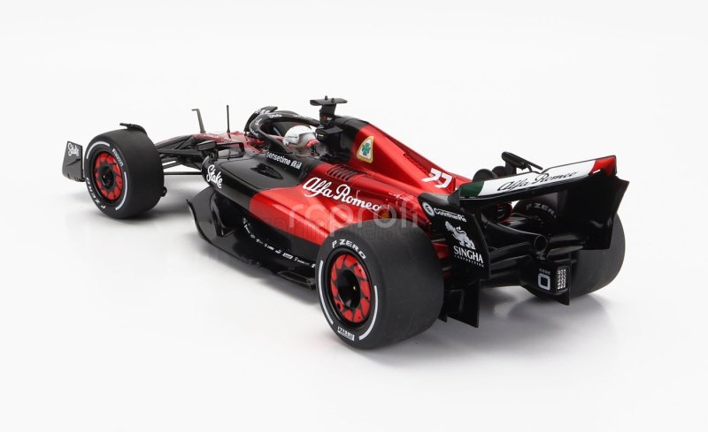 Solido Alfa romeo F1  C43 Team Stake N 77 Canada Gp 2023 Valtteri Bottas 1:18 Černá Červená