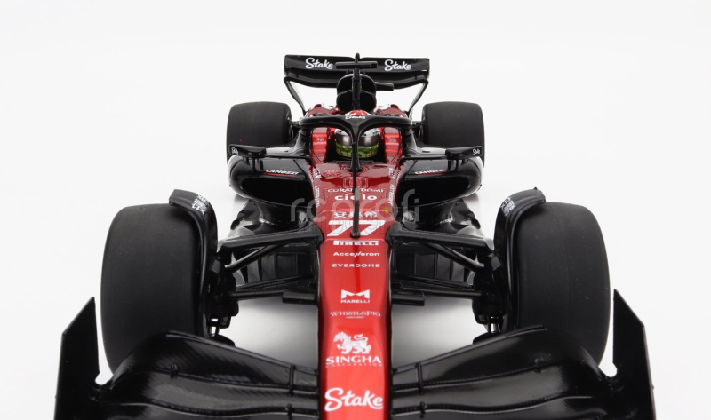 Solido Alfa romeo F1  C43 Team Stake N 77 Canada Gp 2023 Valtteri Bottas 1:18 Černá Červená