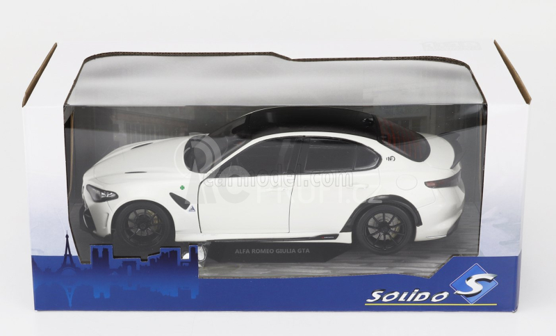 Solido Alfa romeo Giulia Gta 2021 1:18 Bílá