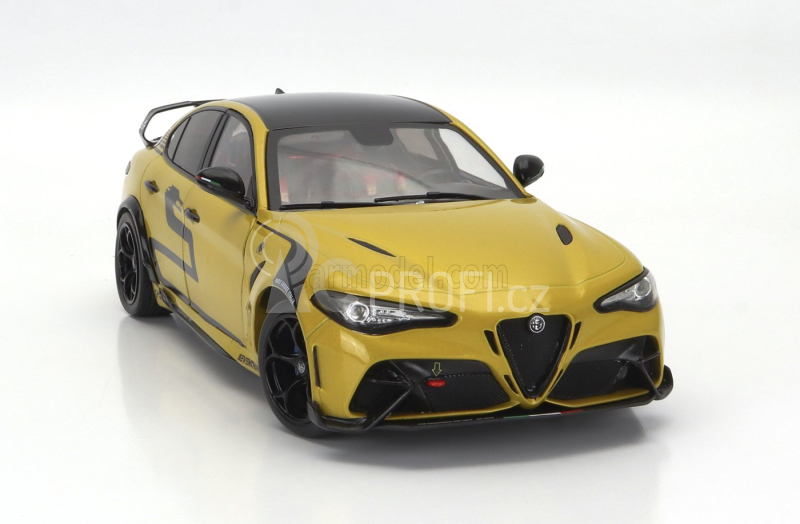 Solido Alfa romeo Giulia Gta Nagemaakt 2022 1:18 Žlutá Černá