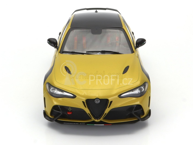 Solido Alfa romeo Giulia Gta Nagemaakt 2022 1:18 Žlutá Černá