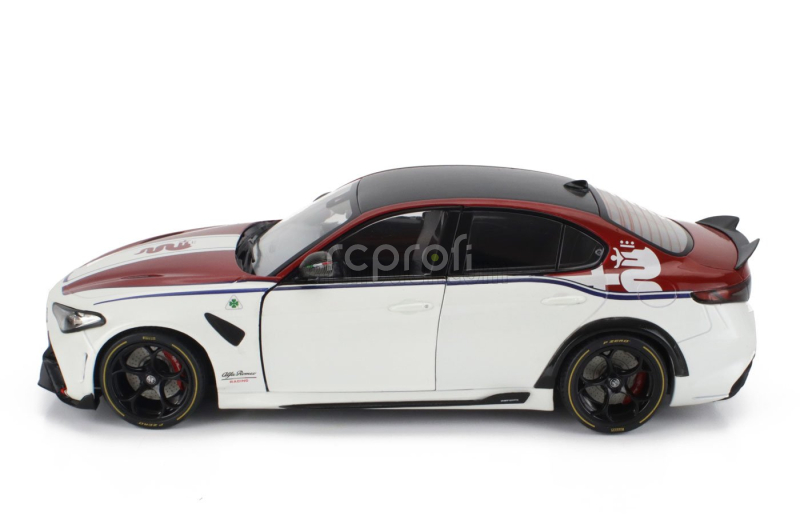 Solido Alfa romeo Giulia Gtam 2023 1:18 Bílá Červená