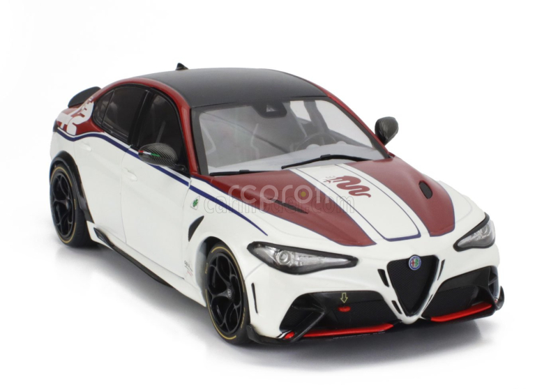 Solido Alfa romeo Giulia Gtam 2023 1:18 Bílá Červená