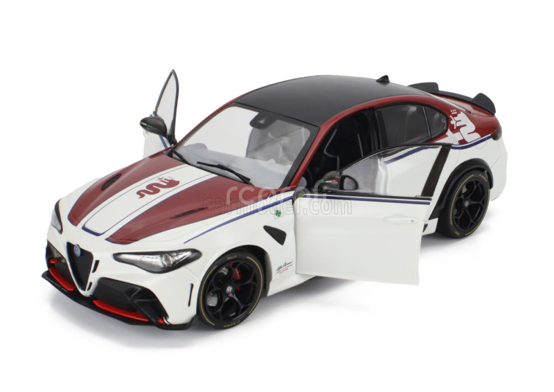 Solido Alfa romeo Giulia Gtam 2023 1:18 Bílá Červená