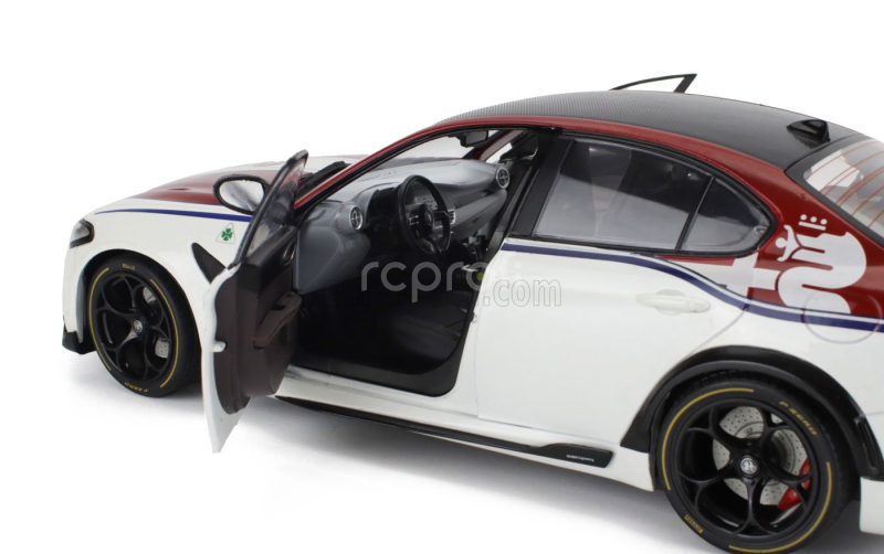 Solido Alfa romeo Giulia Gtam 2023 1:18 Bílá Červená