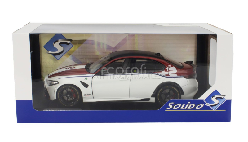 Solido Alfa romeo Giulia Gtam 2023 1:18 Bílá Červená