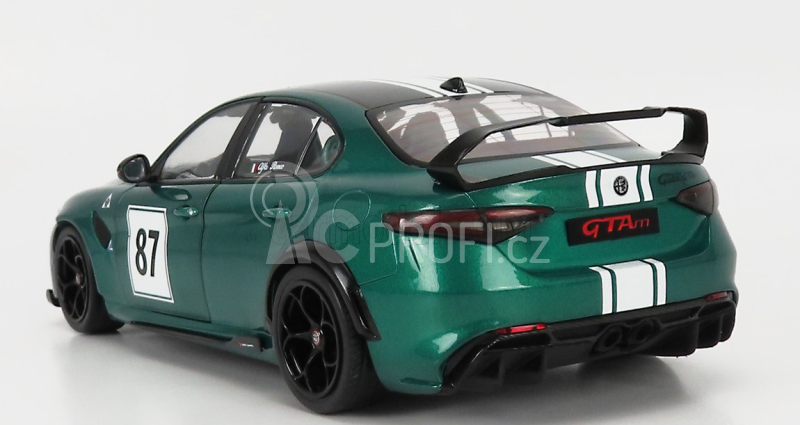 Solido Alfa romeo Giulia Gtam N 87 Nurburgring 2021 1:18 Zelená Bílá