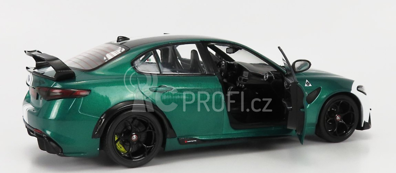 Solido Alfa romeo Giulia Gtam N 87 Nurburgring 2021 1:18 Zelená Bílá