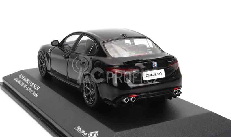 Solido Alfa romeo Giulia Quadrifoglio 2.9l Biturbo 2019 1:43 Black