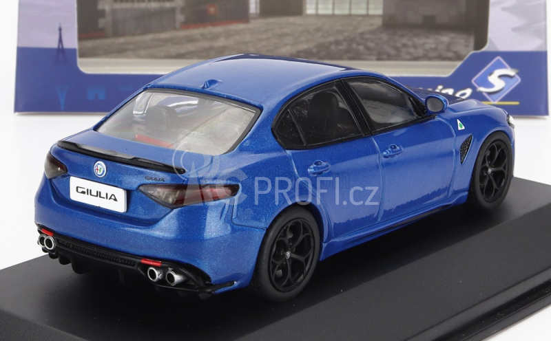 Solido Alfa romeo Giulia Quadrifoglio 2016 1:43 Blue