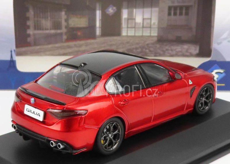 Solido Alfa romeo Giulia Quadrifoglio 2016 1:43 Red