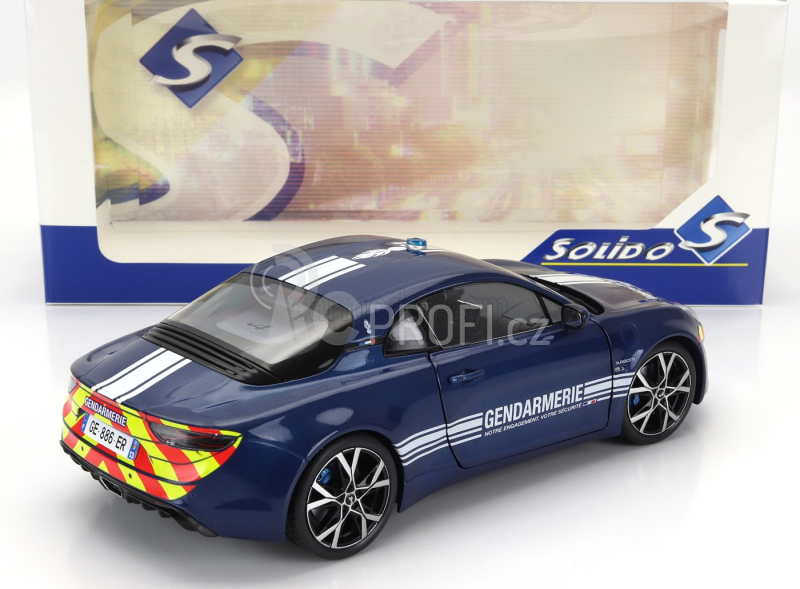 Solido Alpine Alpine A110 Gendarmerie Police Coupe 2023 1:18 Blue