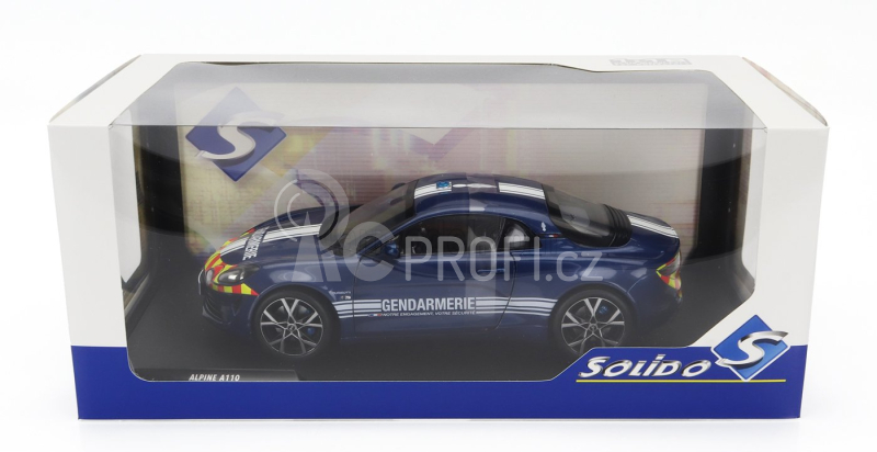 Solido Alpine Alpine A110 Gendarmerie Police Coupe 2023 1:18 Blue
