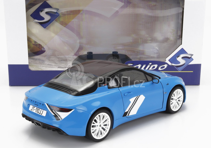 Solido Alpine Alpine A110s Sanremo 73 Coupe 2023 1:18 Modrá Černá