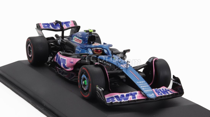 Solido Alpine F1  A523 Team Bwt Alpine N 10 3rd Dutch Gp 2023 Pierre Gasly 1:43 Modrá Růžová