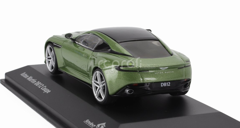 Solido Aston martin Db12 4.0l V8 Coupe 2023 1:43 Zelená