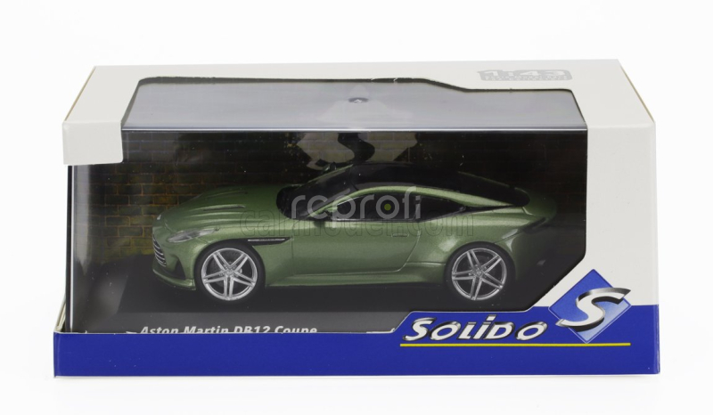 Solido Aston martin Db12 4.0l V8 Coupe 2023 1:43 Zelená