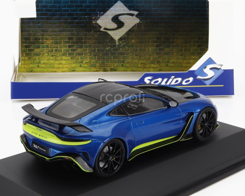 Solido Aston martin V12 Vantage 2023 1:43 Blue Met