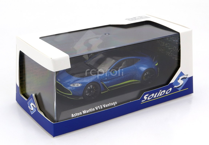 Solido Aston martin V12 Vantage 2023 1:43 Blue Met