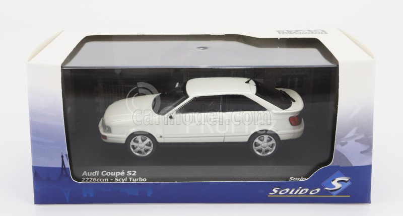Solido Audi 80 (s2) Turbo Coupe 1992 1:43 Bílá