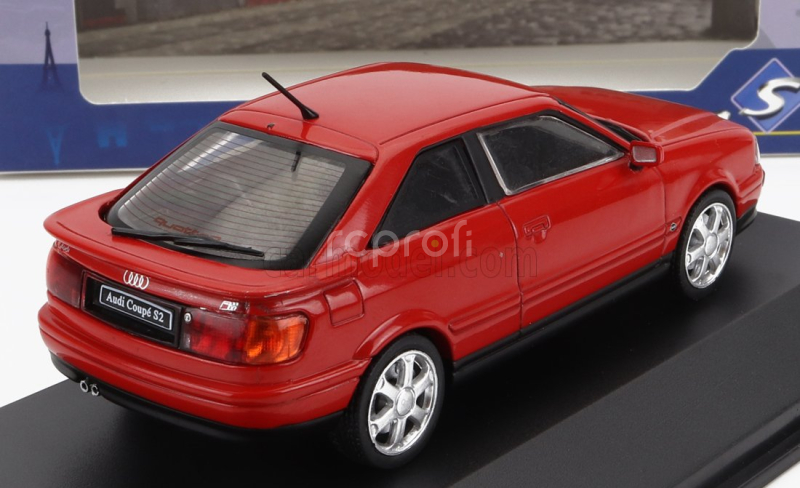 Solido Audi 80 (s2) Turbo Coupe 1994 1:43 Red