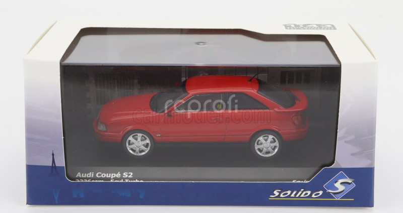 Solido Audi 80 (s2) Turbo Coupe 1994 1:43 Red