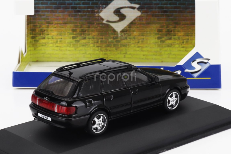 Solido Audi A4 Rs2 Avant Sw Station Wagon 1995 - Powered By Porsche 1:43 Black