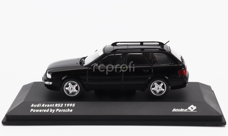 Solido Audi A4 Rs2 Avant Sw Station Wagon 1995 - Powered By Porsche 1:43 Black