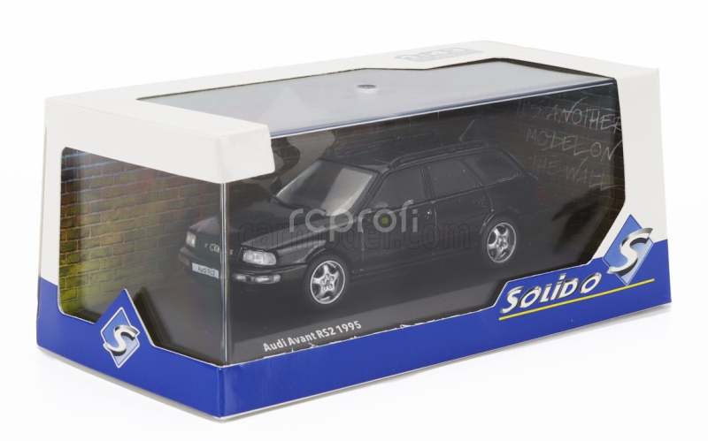 Solido Audi A4 Rs2 Avant Sw Station Wagon 1995 - Powered By Porsche 1:43 Black