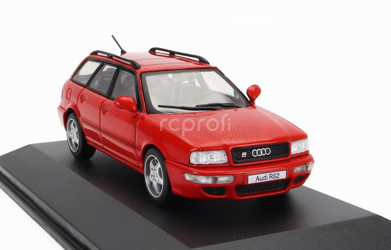 Solido Audi A4 Rs2 Avant Sw Station Wagon 1995 - Powered By Porsche 1:43 Red