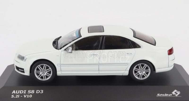Solido Audi A8 S8 (d3) 2010 1:43 Bílá