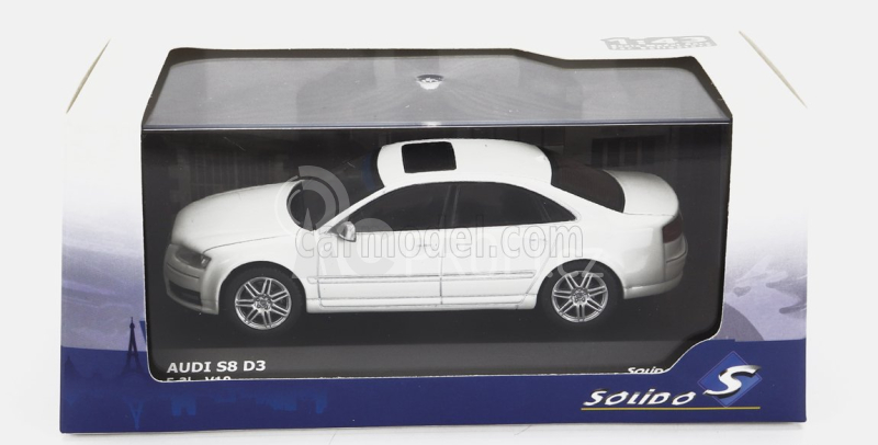 Solido Audi A8 S8 (d3) 2010 1:43 Bílá