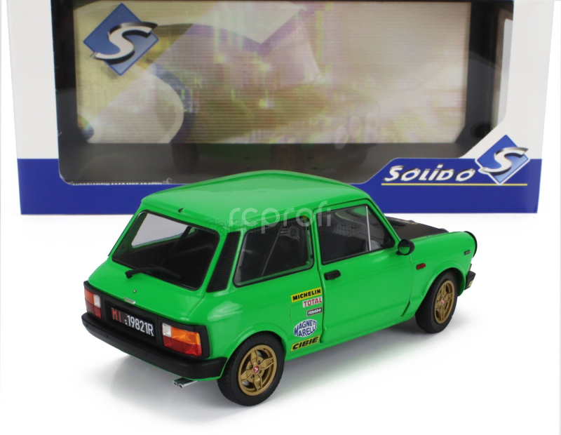 Solido Autobianchi A112 Abarth Mkv 1980 1:18 Zelená Černá