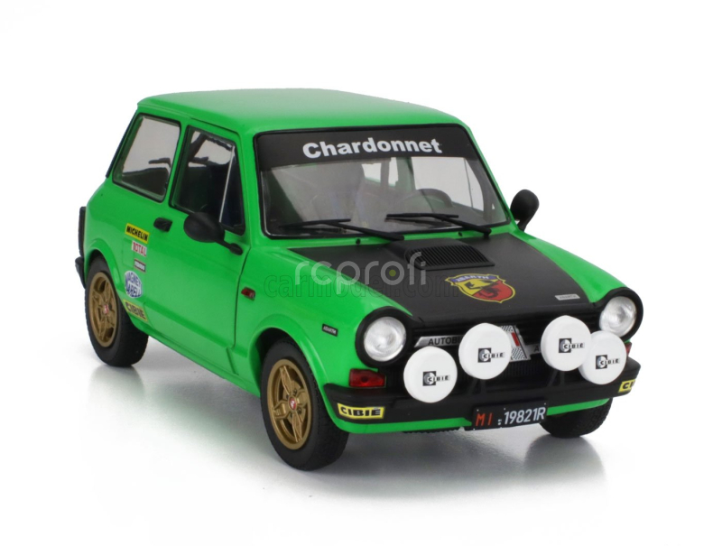 Solido Autobianchi A112 Abarth Mkv 1980 1:18 Zelená Černá