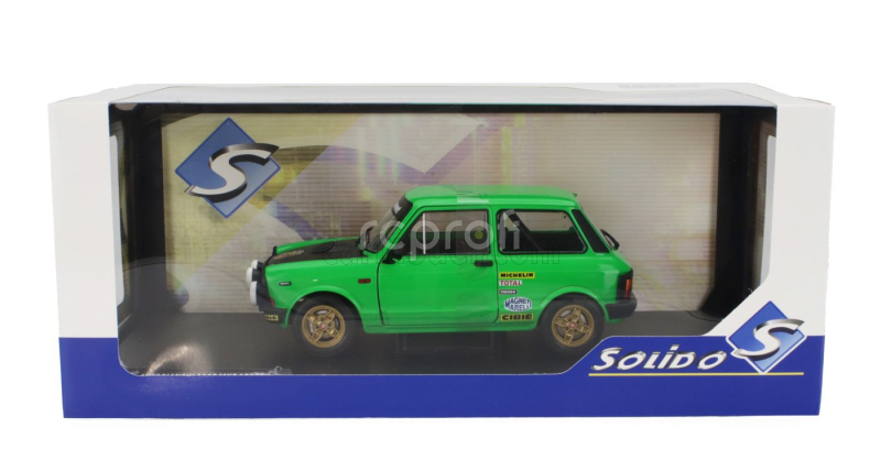 Solido Autobianchi A112 Abarth Mkv 1980 1:18 Zelená Černá